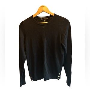 NWT Ann Taylor, crewneck black sweater, size small